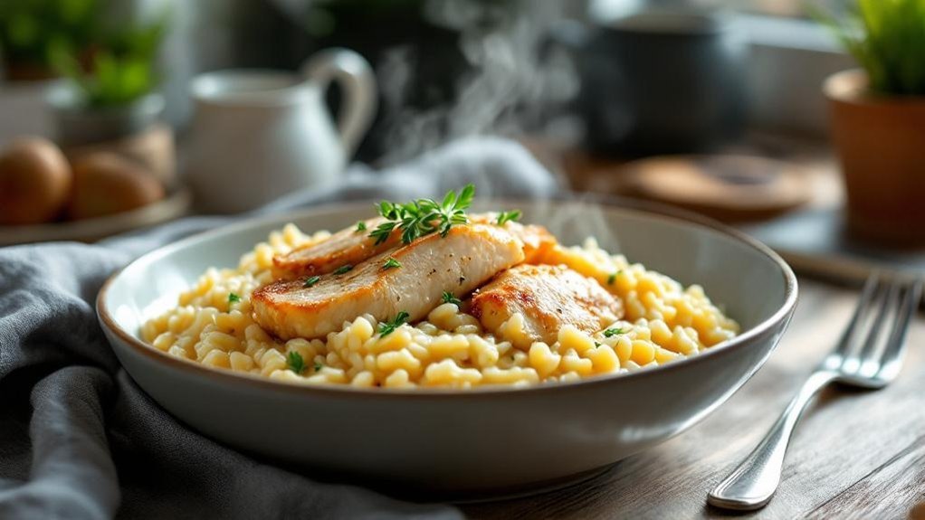 Kremasti rižoto s piletinom: Brzi ručak za veoma zaposlene ljude