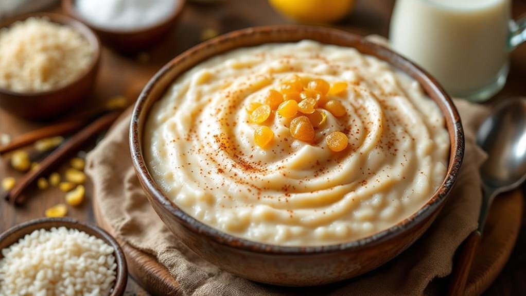 kremasti kratkozrnati vanilija riža