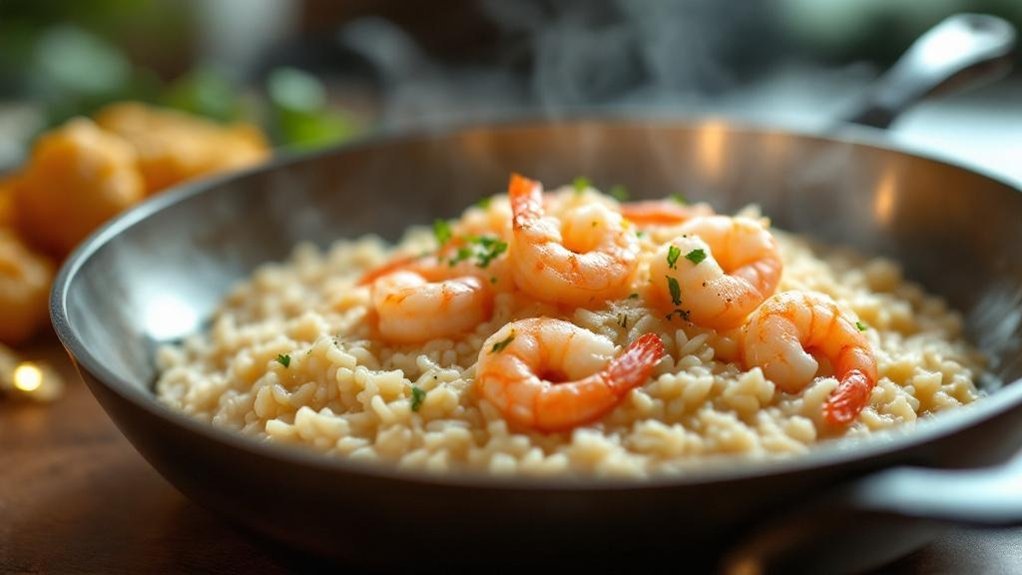 Rižoto s kozicama: savršeno kremasti morski užitak iz tave