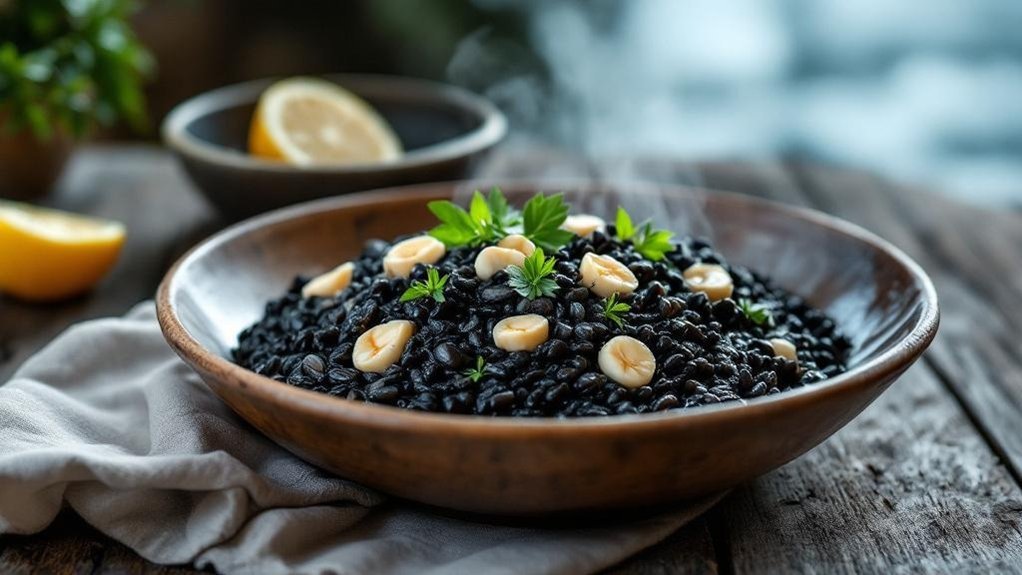 Crni rižot s lignjama: Tradicionalna dalmatinska delicija