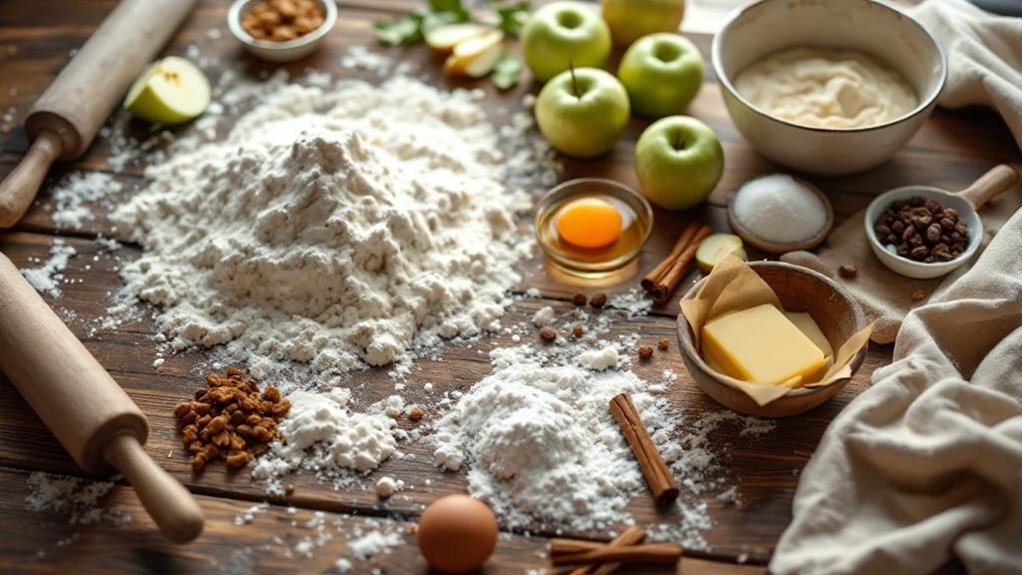 domaće tijesto za štrudlu od jabuka