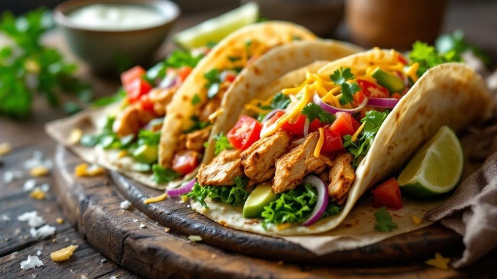 sočne pečene piletine u pećnici tortilje