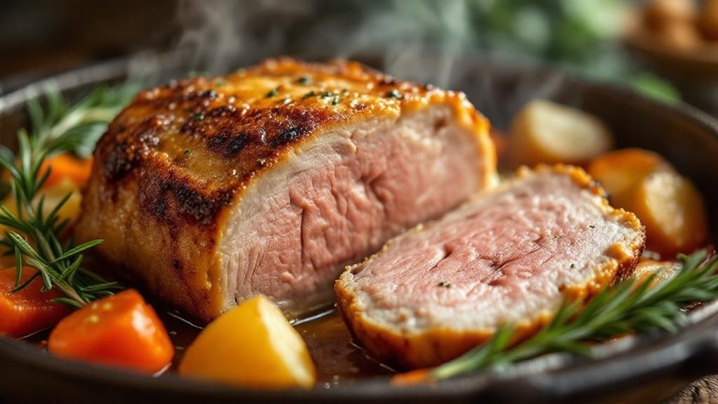 sočno teleće pečeno večera