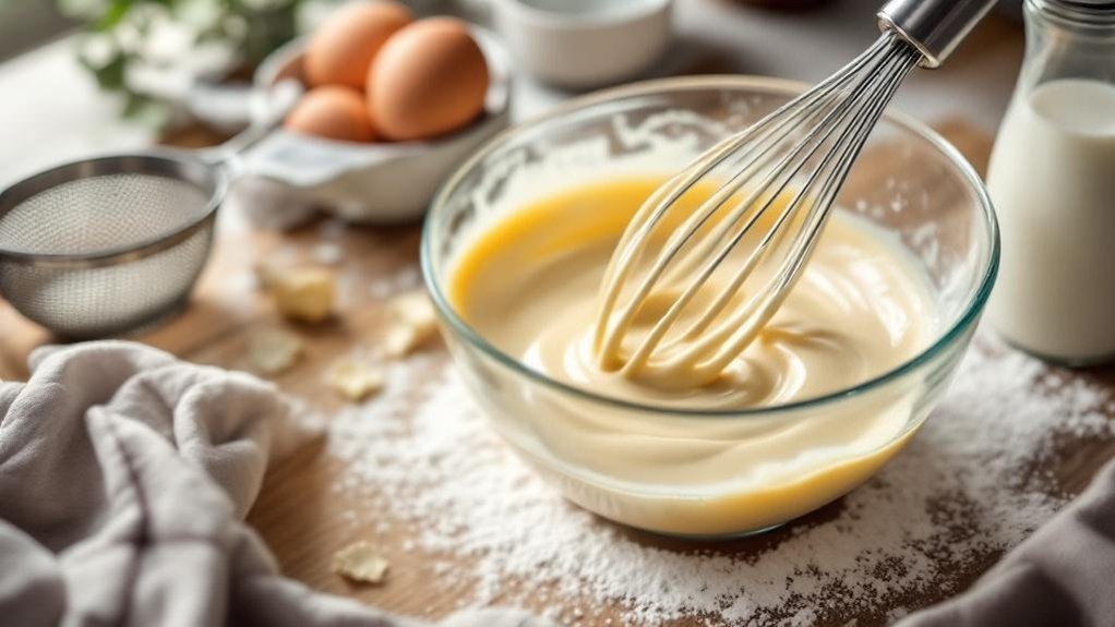 slojevita postepena smjesa za pohanje