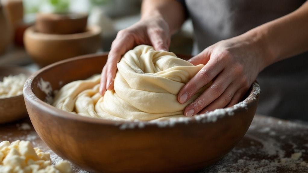 miješati drobiti umiješati ohladiti