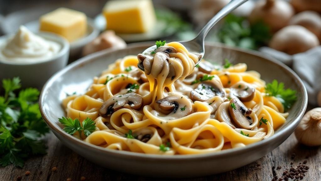 umak od gljiva za kremastu tjesteninu