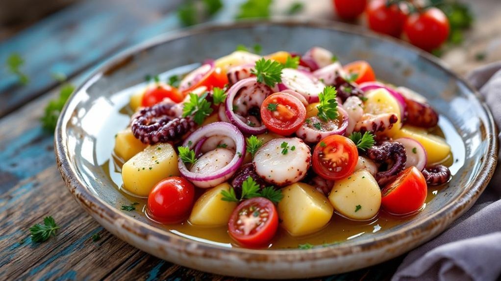 salata od hobotnice s krumpirom