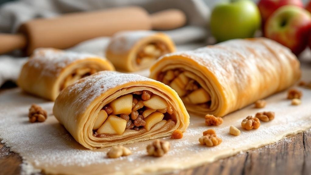 Domaći štrudla s jabukama: Tajna savršeno razvaljanog tijesta