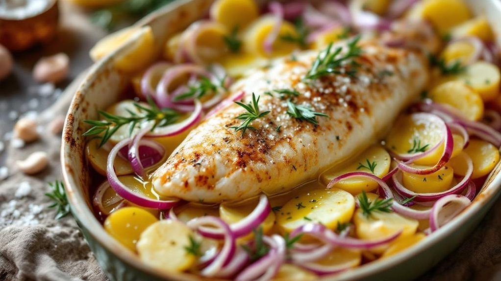 pečena baza od krumpira i luka