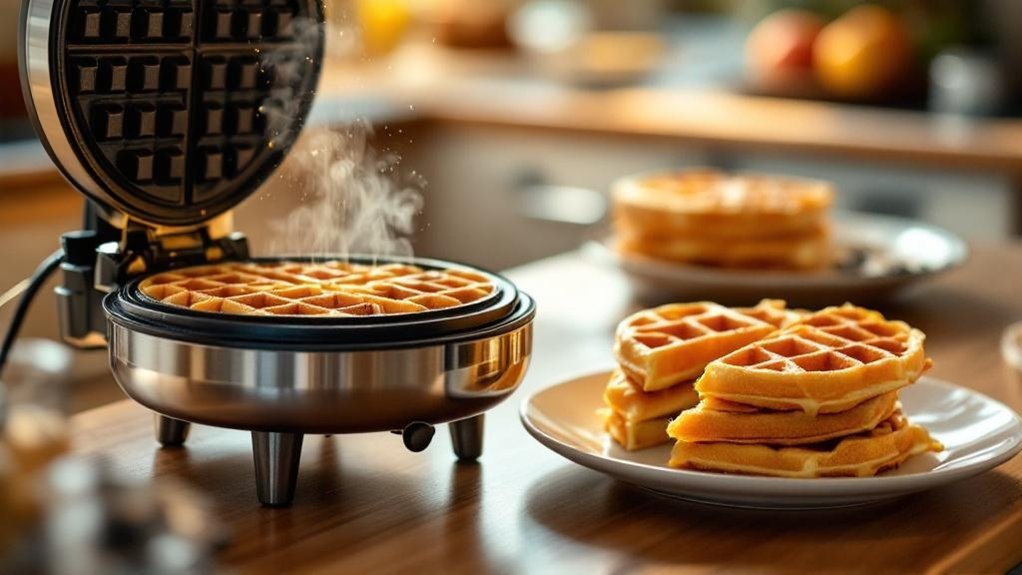 ispravno prethladite aparat za vafle