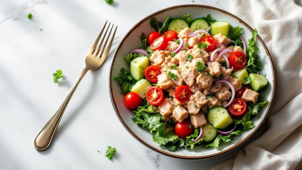 Brza tuna salata: osvježavajući i brz proteinski obrok