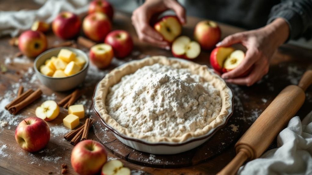 rustikalni kolač od jabuka
