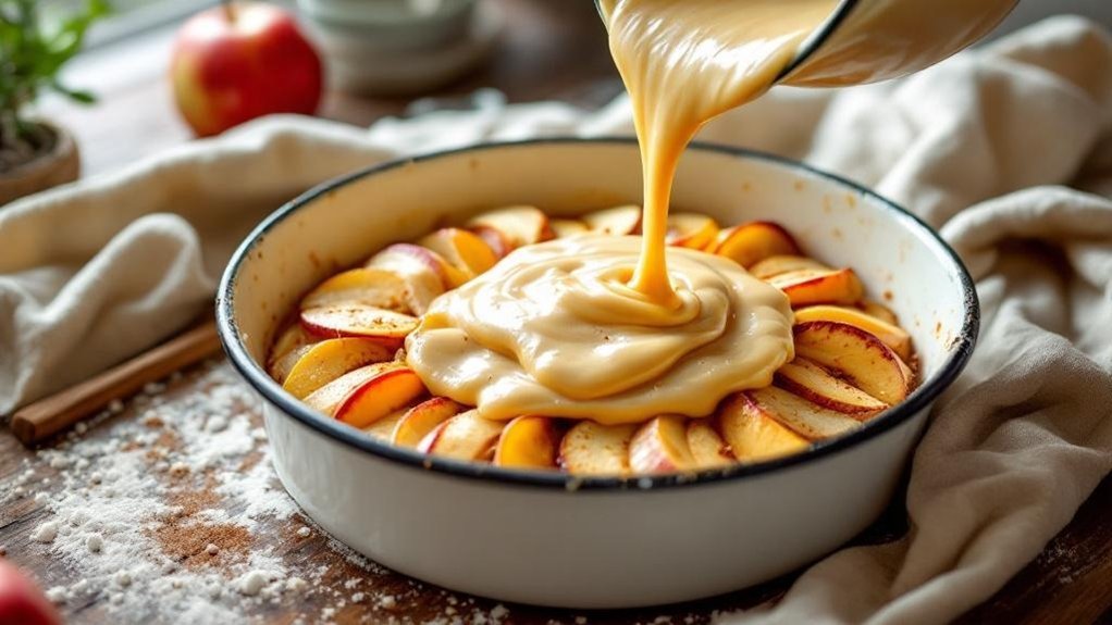 ravnomjerno nježno razmažite smjesu