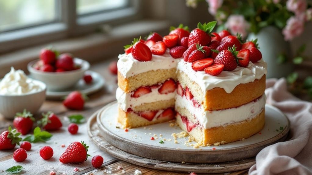 stabilnost i prilagodbe tortе od jagoda