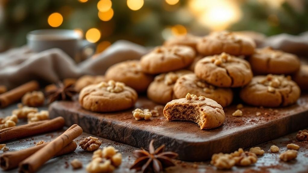 kolač obogaćen orasima, kakaom i začinima